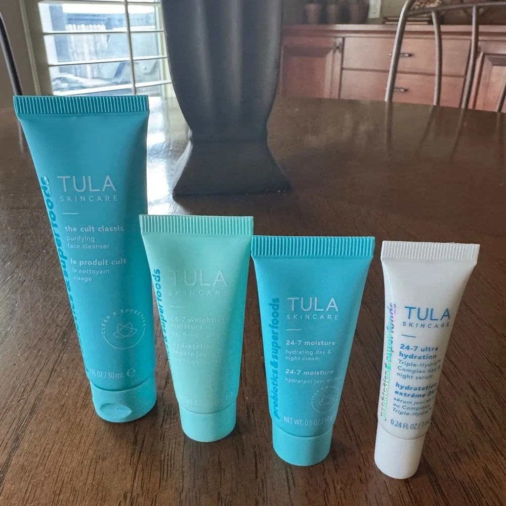 TULA Skincare Beauty Break 4 Piece Mini Set